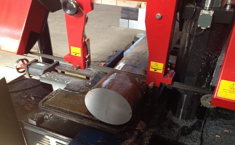 中江卧式带锯床加工时出现明显振荡如何排查？